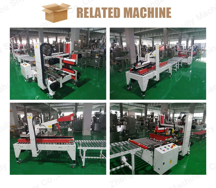 Small Milk Case Carton Taping Sealing Packing Machine