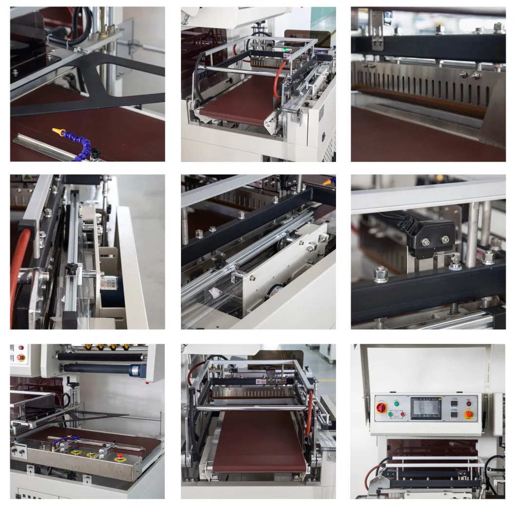 Automatic Cosmetic Box Shrinking Wrapping Machine L Bar Sealer