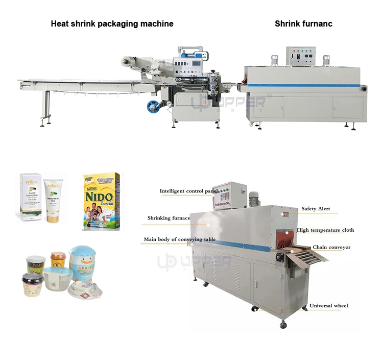 Electric/Pneumatic Semi-Auto L-Bar Sealer with Automatic Cartoning and Sealing Cartoning Machine for Jewelry Box Packing Machine